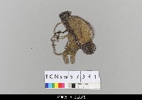 藏品(中國湖北皮影戲偶頭-生)的圖片